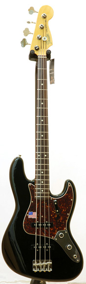 Fender American Vintage 62 Jazz Bass Black (B Stock/Ex Demo)