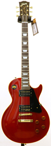 Gibson Les Paul Standard Custom Shop Candy Apple Red Dark Back
