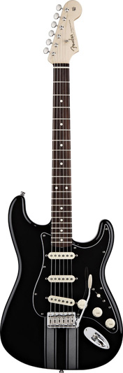 Fender Kenny Wayne Shepherd Strat Black with Racing Stripes
