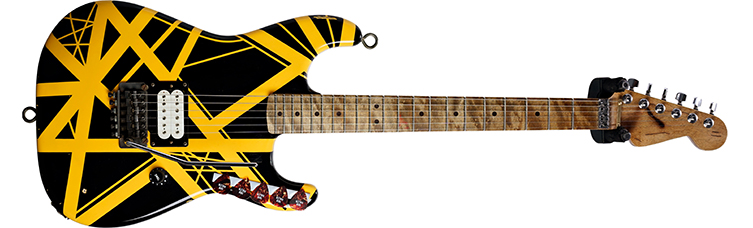 van halen charvel bumblebee