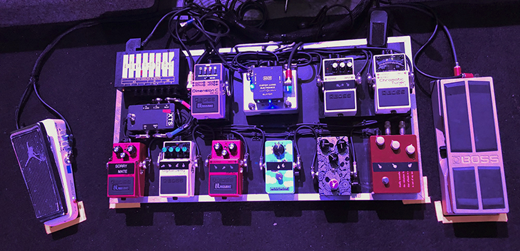 billy strings pedalboard