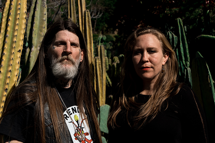 Earth : interview Dylan Carlson 09/08/2014 @ Point Ephémère, Paris 