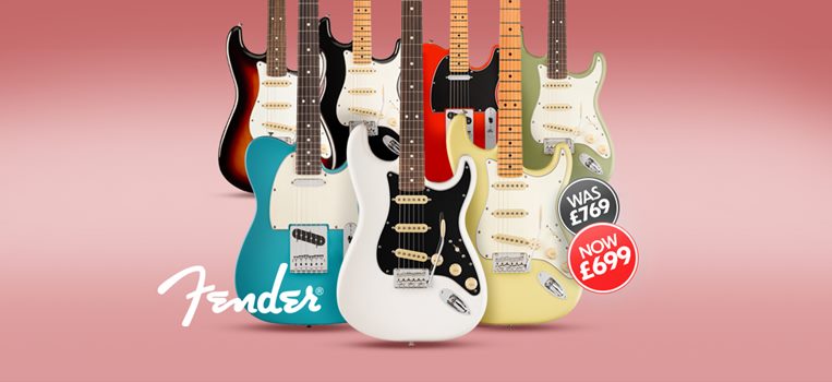 Fender Player II Price Drop From £769 to £699 For a Limited Time