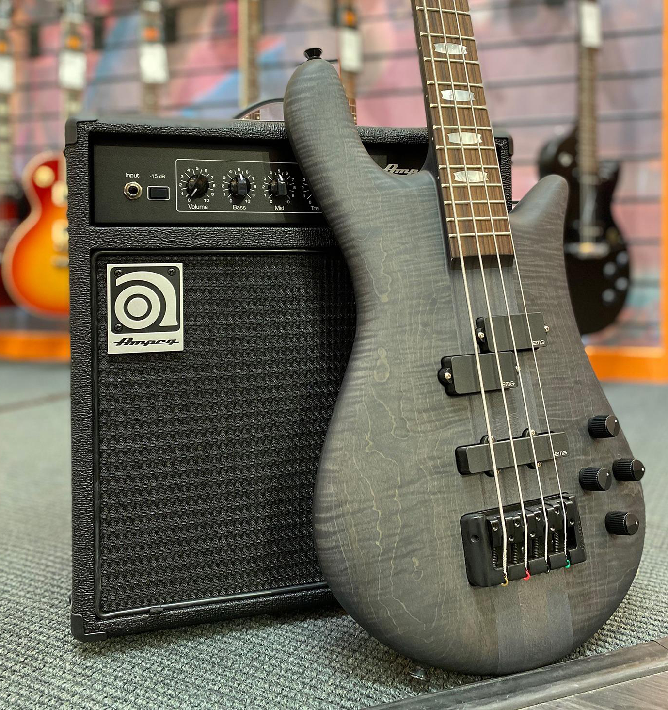 Bag a FREE Ampeg BA-108 Amp With ANY New Bass Over £999 | guitarguitar