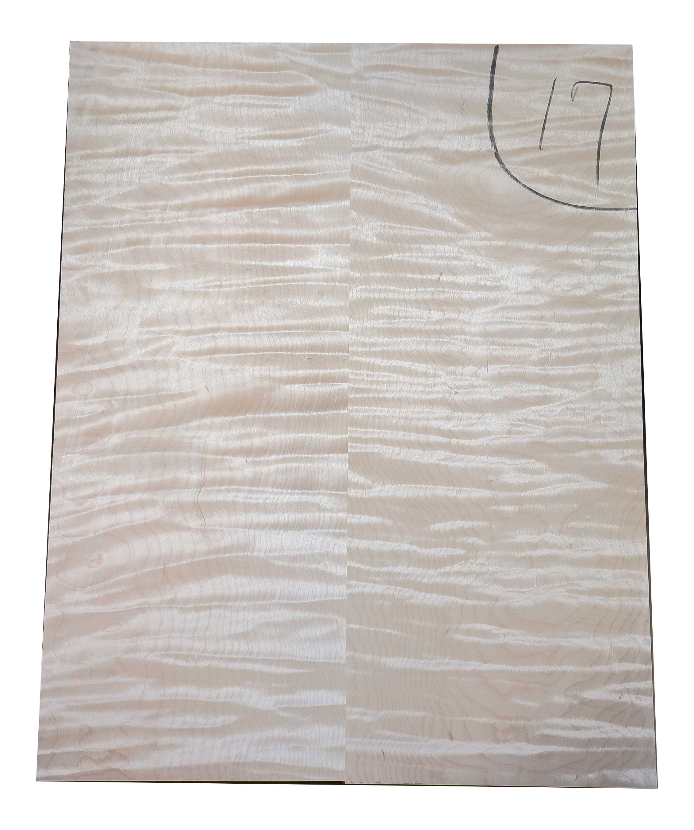 Hand Selected Figured Maple Top