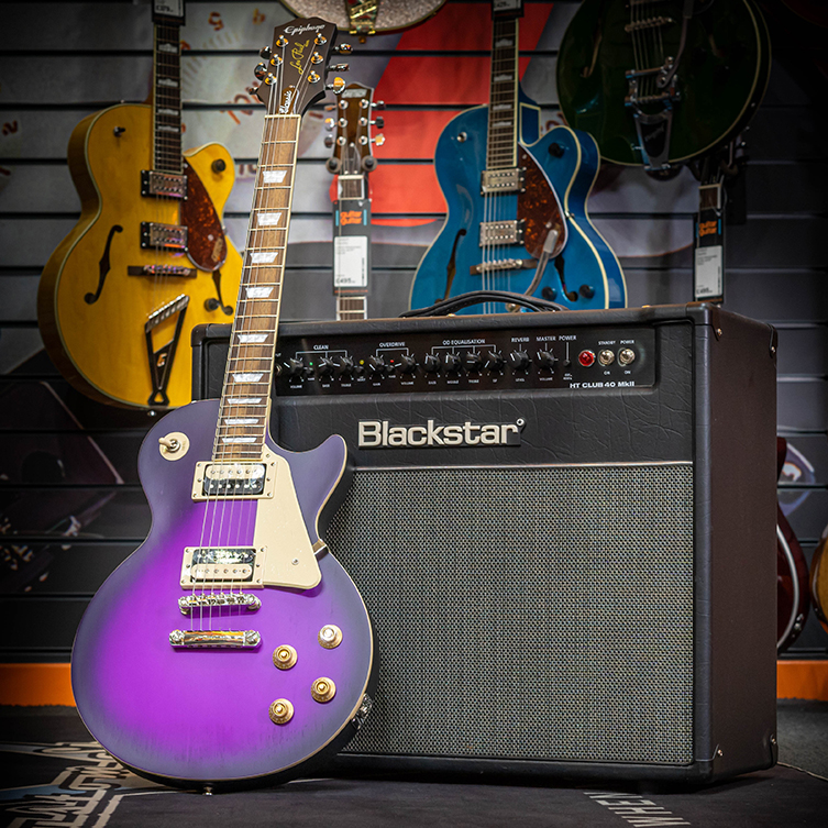 Les paul deals classic worn purple