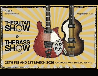 We’re Attending the Birmingham Guitar Show 2026!