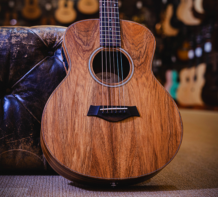 Taylor GS Mini Mahogany GS Mini Acoustic Guitar, Sapele, Mahogany Top :  : Musical Instruments, Stage & Studio