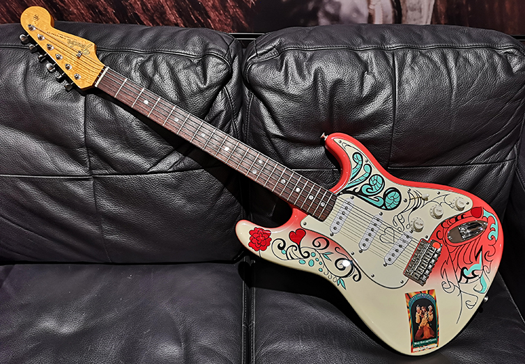 jimi hendrix signature guitar