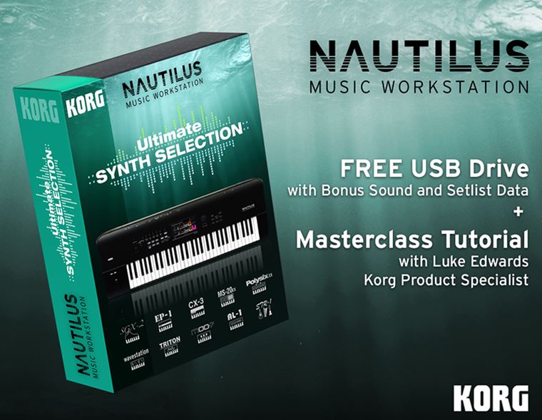 KORG Nautilus Ultimate Synth Selection FREE!