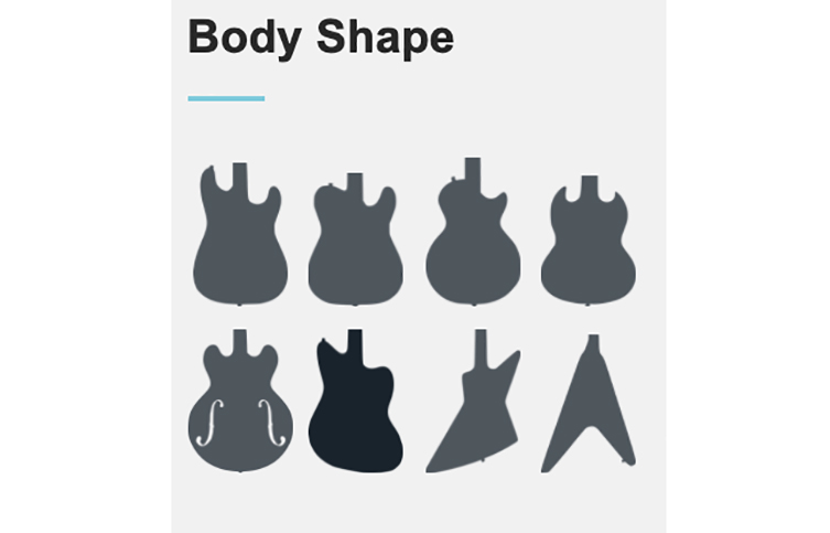 Short Guitar Body Shaper