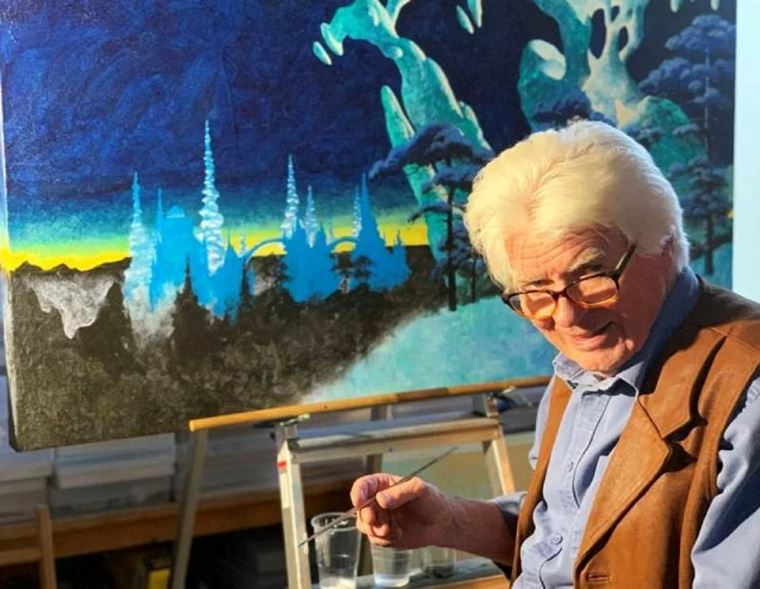 Roger Dean: Rock's Iconic Painter EXCLUSIVE Video