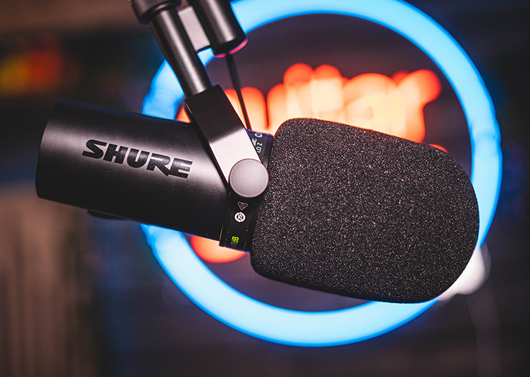 SM7DB Microphone podcast / radio Shure