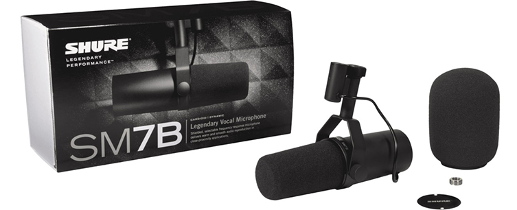 Shure SM7dB Microphone Released - Now with Built-in Preamp