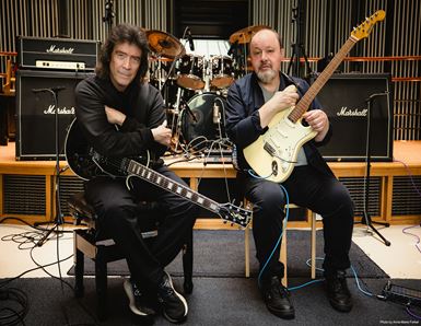 Steve HACKETT and Steve ROTHERY Sail the ROARING SEAS