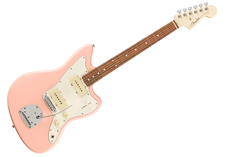 A Closer Look: Fender Player Jazzmaster Shell Pink guitarguitar