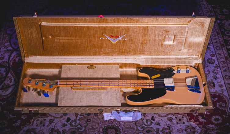 Fender Custom Shop P Bass Nocaster Blonde