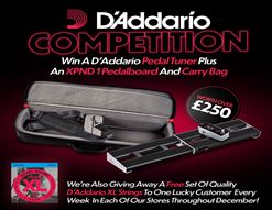 Win a D'Addario Pedalboard Bundle