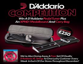 Win a D'Addario Pedalboard Bundle