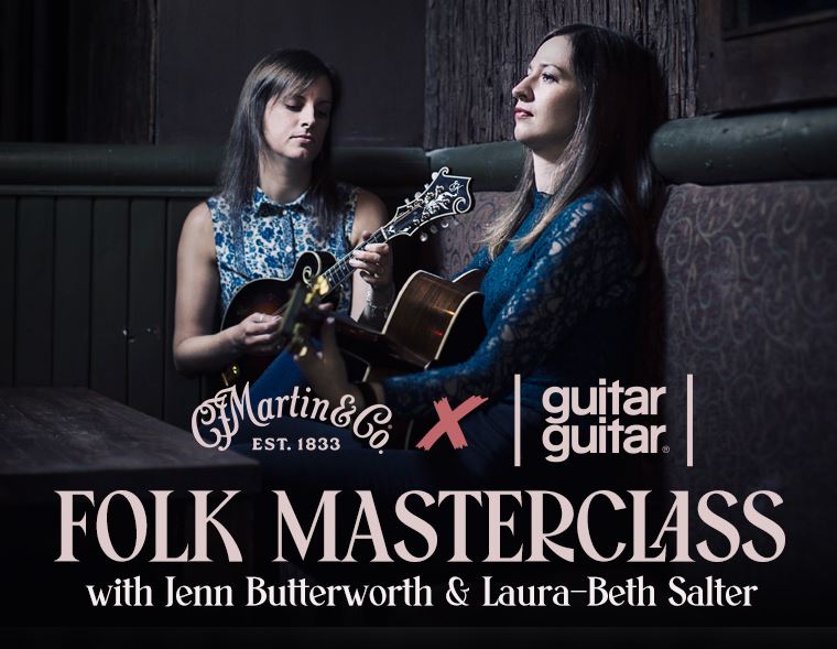 Folk Music Masterclass with Jenn Butterworth & Laura-Beth Salter at guitarguitar Glasgow