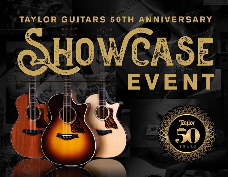 Taylor 50th Anniversary Showcase at guitarguitar