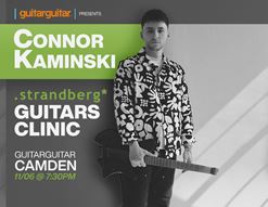Connor Kaminski Strandberg Guitars Clinic at guitarguitar Camden