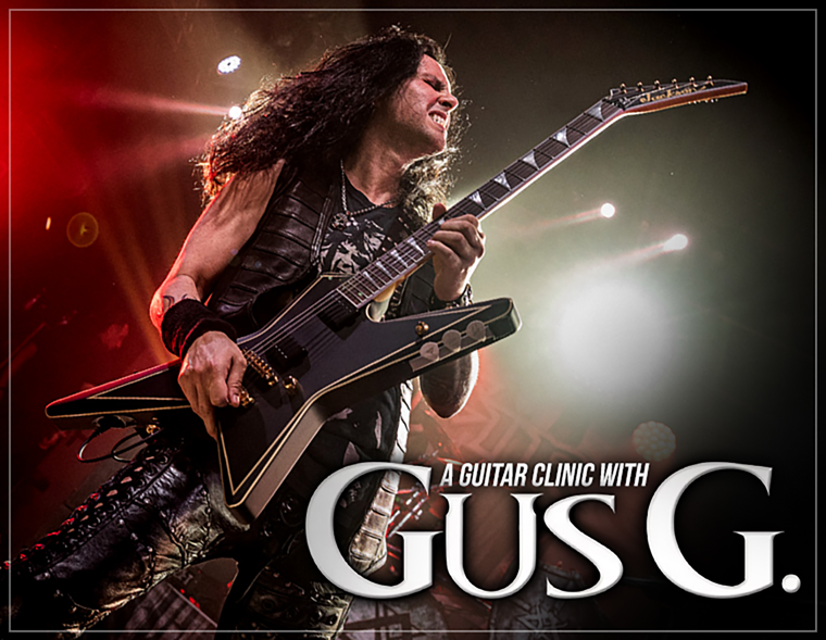 Gus G Guitar clinic at guitarguitar Camden!
