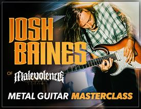 Josh Baines Ibanez Metal Guitar Masterclass at guitarguitar