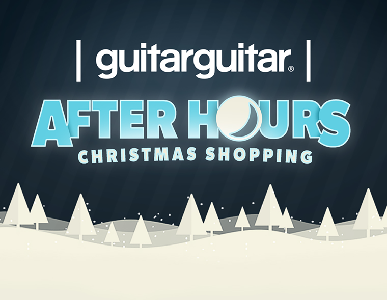 guitarguitar Presents: After Hours Christmas Shopping at guitarguitar Camden!
