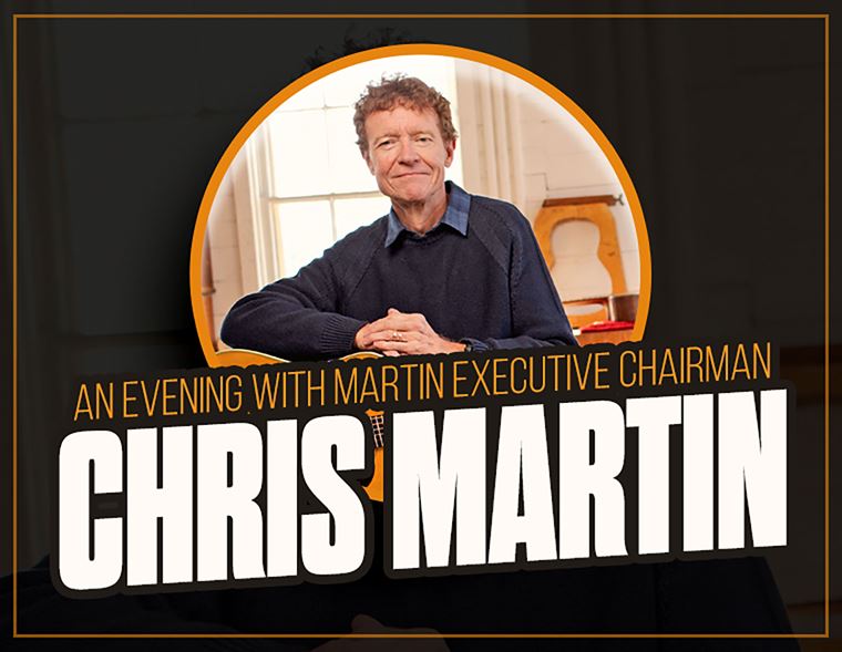 An evening with Martin Guitar Executive Chairman Chris Martin at guitarguitar Camden!