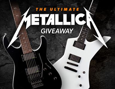 The Ultimate Metallica Giveaway: Win an ESP LTD Snakebyte or KH-602 guitar!