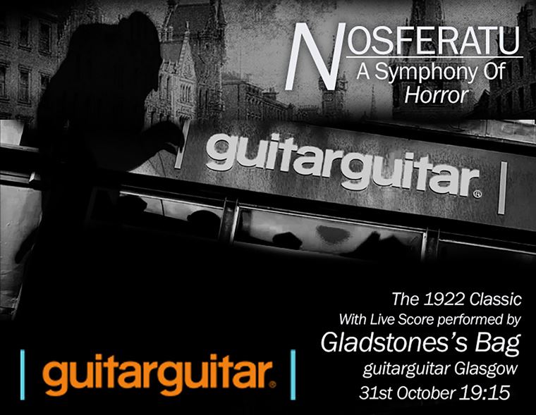 Nosferatu - a Symphony of Horror at guitarguitar Glasgow