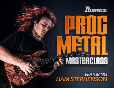 Progressive Metal Masterclass with Liam Stephenson in association with Ibanez Guitars at guitarguitar