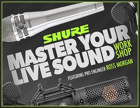 Shure presents: Master Your Live Sound with Ross Morgan at guitarguitar Glasgow