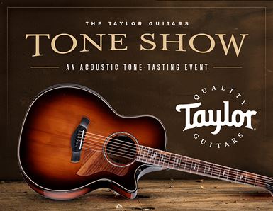 Taylor Guitars Tone Show at guitarguitar