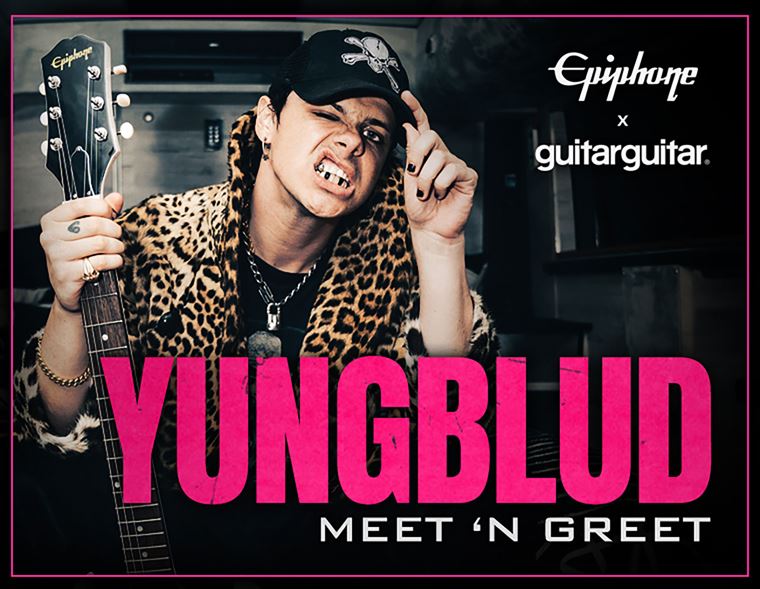 YUNGBLUD Meet and Greet at guitarguitar Glasgow!