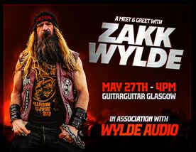 Zakk Wylde Signing at guitarguitar Glasgow!