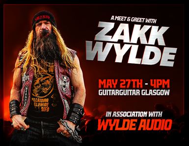 Zakk Wylde Signing at guitarguitar Glasgow!