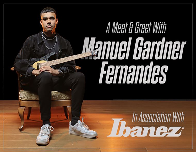 Manuel Gardner Fernandes Meet & Greet at guitarguitar Camden