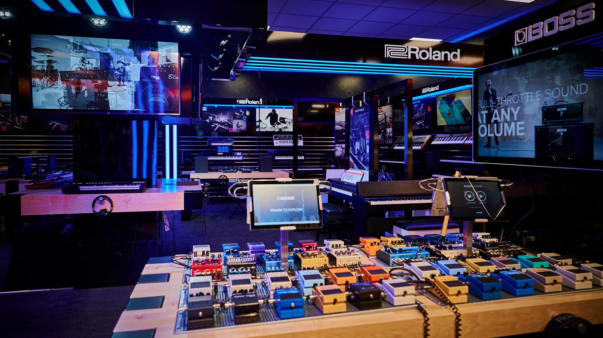 Roland store Glasgow