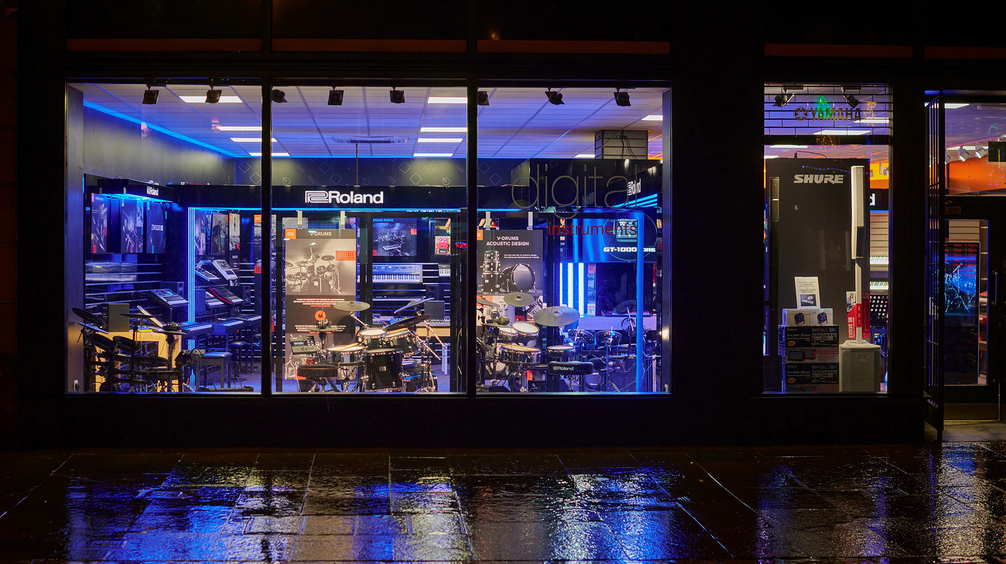 Roland store Glasgow