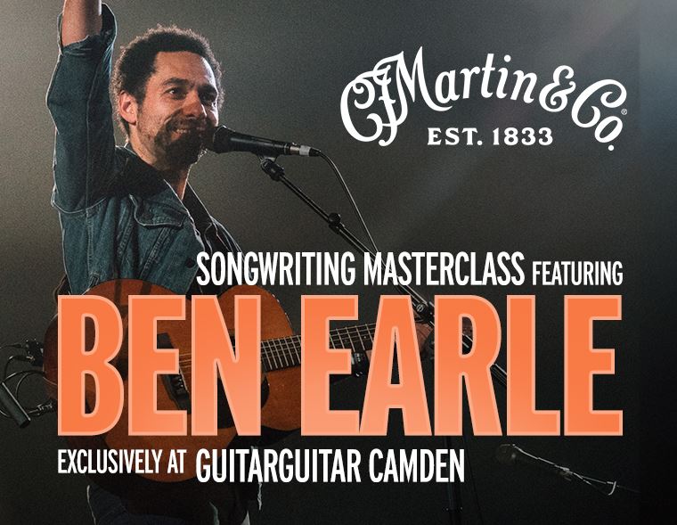 Songwriting Masterclass with Ben Earle at guitarguitar Camden