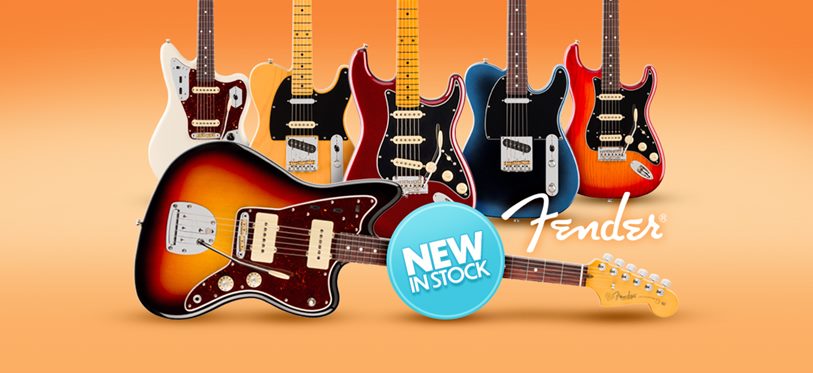 New and In Stock - Fender American Professional Series with 24 Months 0% APR Finance Offer Available