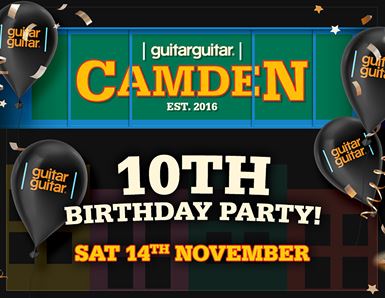 guitarguitar Camden 10th Anniversary Celebration!